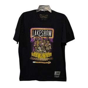 Mitchell & Ness Lakeshow LA Lakers Caricature Retro Shirt Men's LARGE